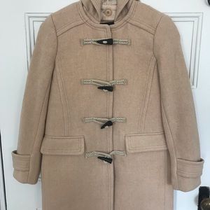 J.Crew NWT Beige Toggle Peacoat